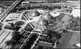 Milwaukee, Wisconsin, as seen from the Alta Vista blimp.