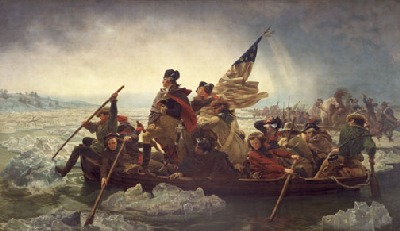 Washington Crossing the Rubicon.